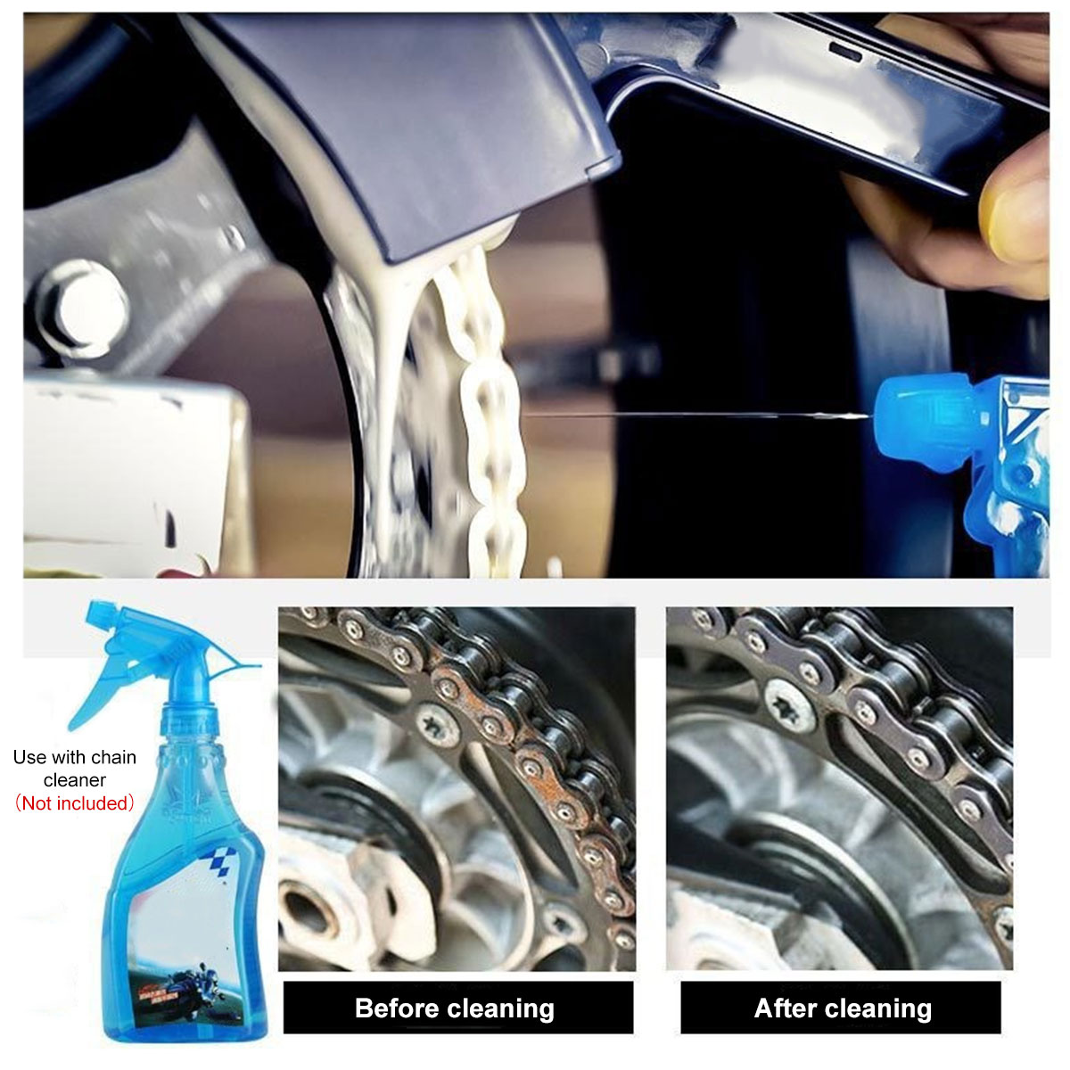 Motorcycle Bike Chain Cleaner  - Cyclo Gear incelemesi ve fiyatı