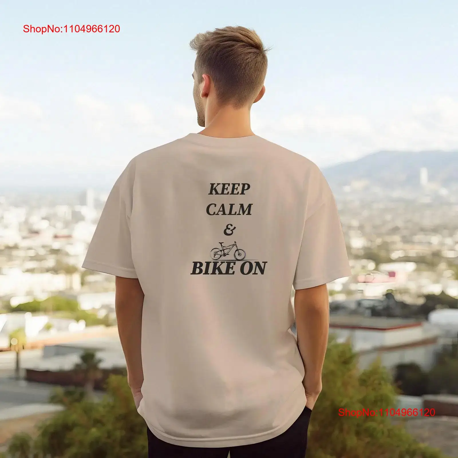 New Keep Calm Cycling T Shirt  - Cycling Gear Present incelemesi ve fiyatı