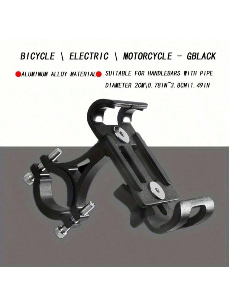 1pc Aluminum Alloy Phone Holde - Cycling Gears incelemesi ve fiyatı