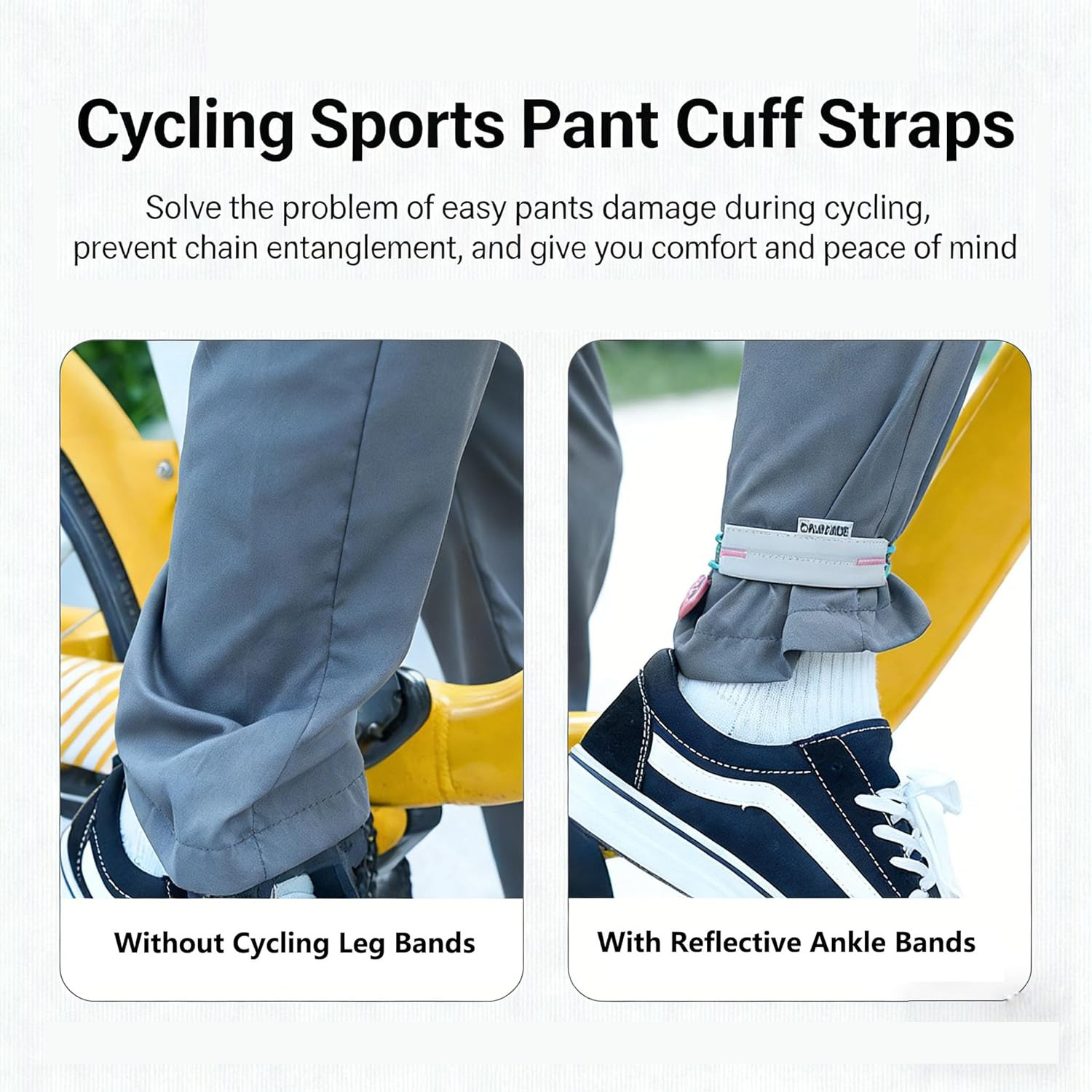 Reflective Cycling Pants Strap - Cycling Gears incelemesi ve fiyatı