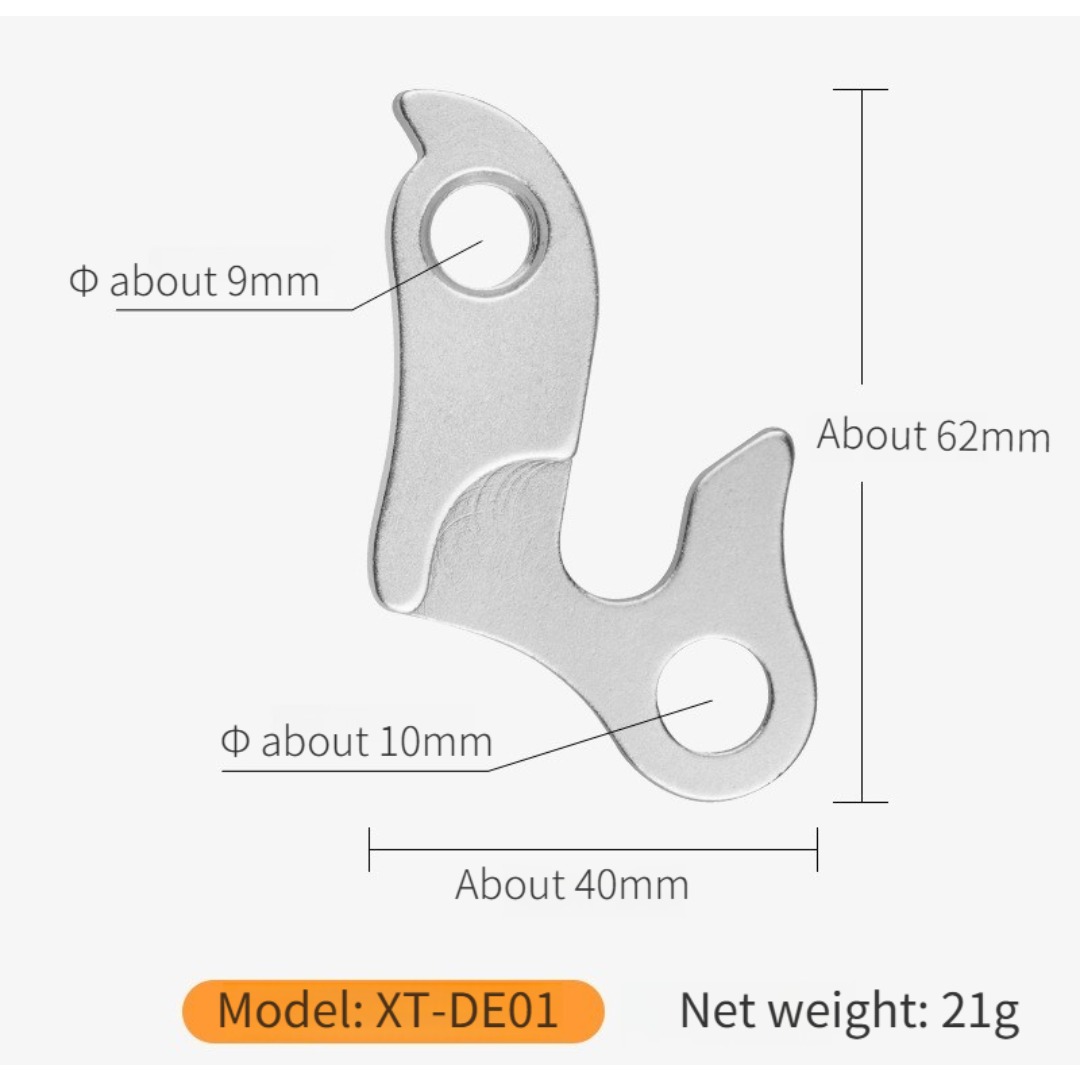 Mountain bike derailleur hange - Cyclo Gear incelemesi ve fiyatı
